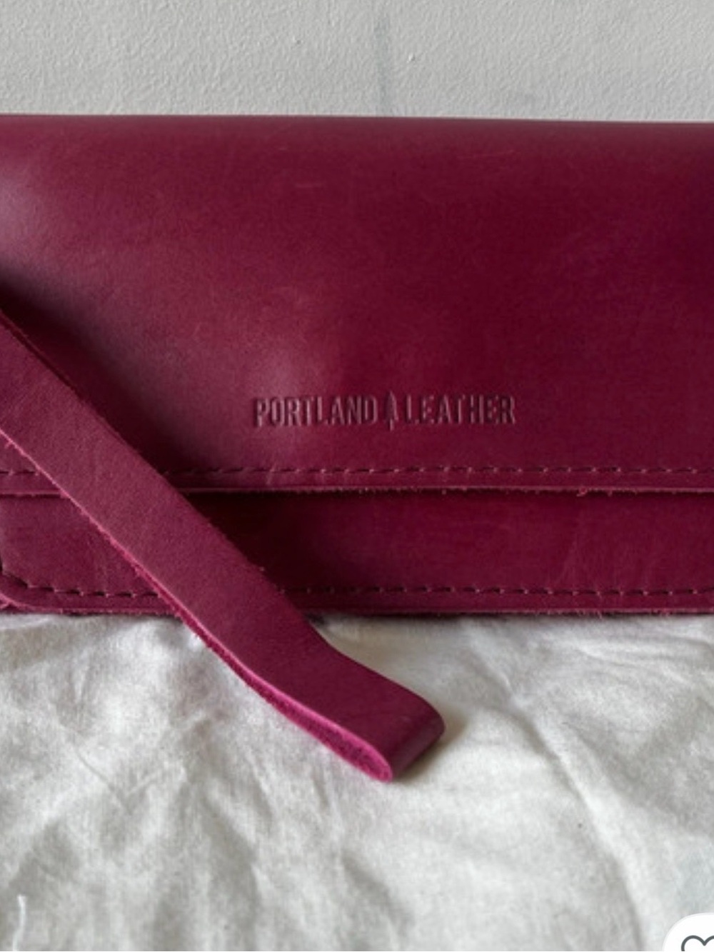 Portland Leather Lily Wristlet